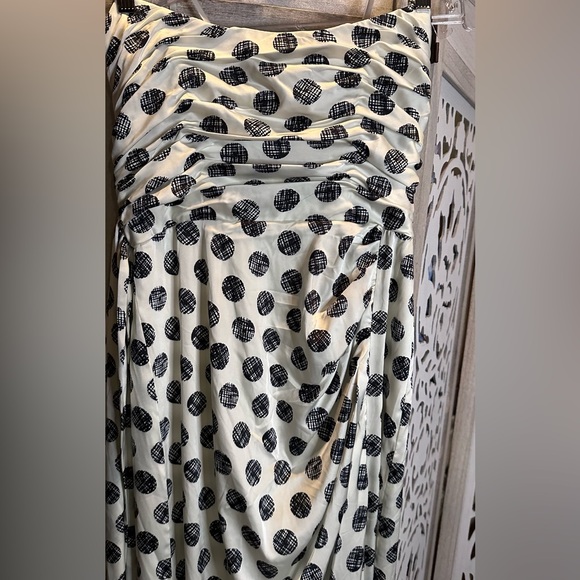 HUTCH Strapless Polka Dot Dress - Picture 5 of 6